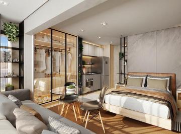 Dormitório · Apartamento à venda em São Paulo, Vila Buarque, com 2 quartos, 48,42m²