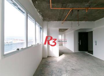 7f9eecf65866c32b56ad0cd20c1406812af83251 · Sala, 52 m² - venda por R$ 519.750,00 ou aluguel por R$ 4.500,00/mês - Ponta da Praia - Santos/SP