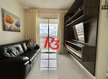 9e406aab6189bf8df1135d5f2cef50346c2249d9 · Apartamento com 2 dormitórios à venda, 70 m² por R$ 640.000,00 - Centro - São Vicente/SP