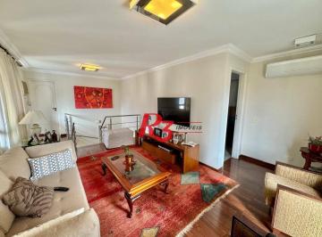 c832d85e5b888a6f927ba9074624a90f0a30993f · Cobertura com 3 dormitórios à venda, 180 m² por R$ 1.800.000,00 - Boqueirão - Santos/SP