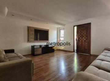 Sala · Sobrado com 3 dormitórios à venda, 218 m² por R$ 1.200.000,00 - Vila Alpina - Santo André/SP