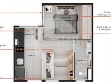 Apartamento · 25m² · 1 Quarto · 1 Vaga · Apartamento em Vila Prudente