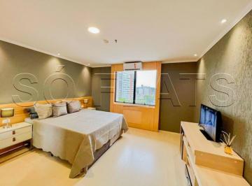 Apartamento · 23m² · 1 Quarto · 1 Vaga · Flat em Campo Belo, São Paulo/SP de 23m² 1 quartos para locação R$ 6.250,00/mes