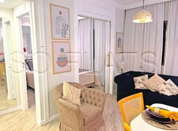 Apartamento · 30m² · 1 Quarto · 1 Vaga · Flat próximo da Avenida dos Bandeirantes e Universidade Anhembi Morumbi