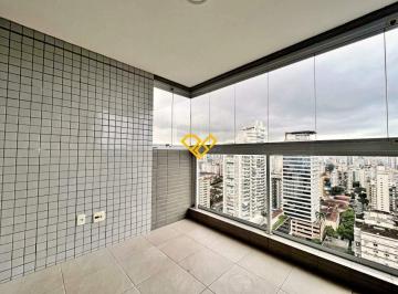 Varanda · Apartamento com 2 Suítes e Varanda no Gonzaga – Santos/SP