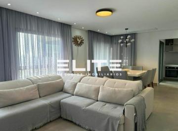 Apartamento · 153m² · 3 Quartos · 3 Vagas · Apartamento para Locação no Bairro Jardim, Santo André: Varanda Gourmet e Elevador com Biometria!