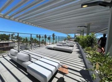 75de56563594f0734f93d13e4e64679bf988e7a4 · Flat com 1 dormitório à venda, 30 m² por R$ 589.000,00 - Cabo Branco - João Pessoa/PB
