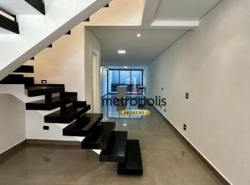 Sala · Sobrado à venda, 146 m² por R$ 950.000,00 - Vila Camilópolis - Santo André/SP