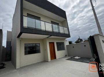 c6b71f987ce399f231f94df85a4bd1db6a9a26ce · Sobrado com 4 dormitórios à venda, 114 m² por R$ 689.000,00 - Itapema do Norte Gleba II - Itapoá/SC