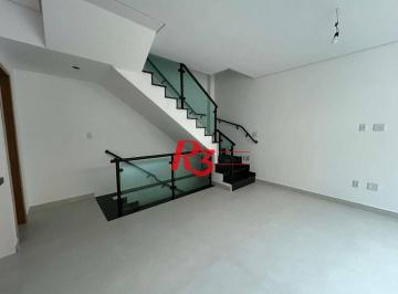 53a42aa5e452fdc4735485441308eab8d11d6280 · Casa com 2 dormitórios à venda, 90 m² por R$ 720.000,00 - Marapé - Santos/SP