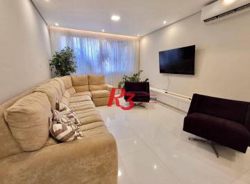 1dfff7b3a2434467b26e9484eca9ca9f5bfeb50a · Apartamento com 3 dormitórios à venda, 127 m² por R$ 1.400.000,00 - Gonzaga - Santos/SP