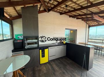 Apartamento · 140m² · 3 Quartos · 2 Vagas · Linda Cobertura 03 Quartos com suíte, Elevador, 2 vagas, Bairro Novo Riacho, Contagem