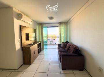 Apartamento · 95m² · 2 Quartos · 1 Vaga · Apartamento Semi-Mobiliado no Condomínio Mediterrane - 02 Quartos