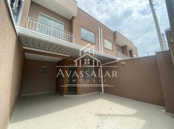 Casa · 74m² · 3 Quartos · 2 Vagas · Sobrado para locação com 3 quartos, sacada e churrasqueira - Umbará