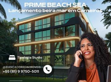 Apartamento de 1 quarto, Tamandaré · Flat em Carneiros | Pé na areia | Lazer no rooftop | Studio com 23m
