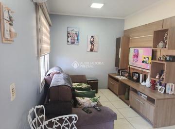 Casa · 66m² · 2 Quartos · 2 Vagas · AGRADÁVEL CASA EM CONDOMÍNIO COM 2 DORMITÓRIOS, REFORMADA, SEMI MOBILIADA, GARAGEM 2 CARROS