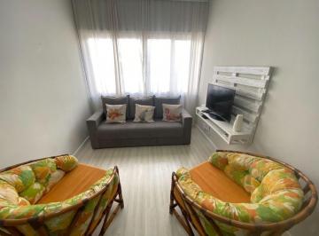 Apartamento · 50m² · 1 Quarto · 1 Vaga · Apartamento Mobiliado no Jardim Três Marias Guarujá