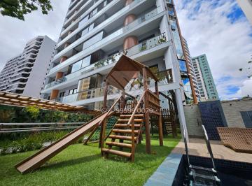 Compre Apartamento de 124m² com 4 quartos sendo 2 suites, 2 vagas de garagem mobiliado na Jaqueira · Apartamento alto padrão, 4 quartos, 2 suítes próx. Jaqueira