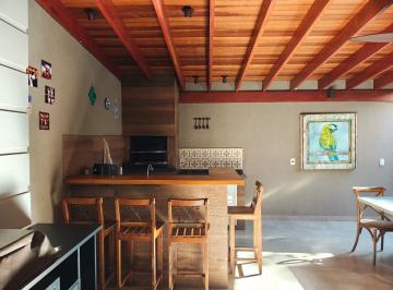 Imagem da varanda com churrasqueira · Casa com 2 dormitórios e varanda gourmet na Alameda do Sul–São José Rio Preto