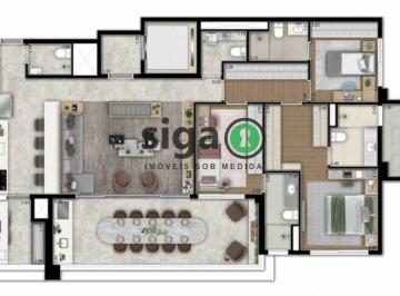 Apartamento · 143m² · 3 Quartos · 2 Vagas · Apartamento 143M² | 4 Dormitórios com Varanda e Lazer no Brooklin, próximo a Berrini