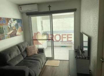 Sala · APARTAMENTO MOBILIADO | 51m² | 2 DORMITÓRIOS | 1 VAGA | LAZER COMPLETO | ACLIMAÇÃO
