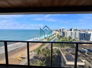 Apartamento · 39m² · 1 Quarto · Apartamento Studio à Beira-Mar Mobiliado à venda com Vista Mar da Praia de Cruz das Almas - Maceió A