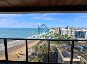 Apartamento · 39m² · 1 Quarto · Apartamento Studio à Beira-Mar Mobiliado à venda com Vista Mar da Praia de Cruz das Almas - Maceió A