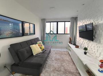 Apartamento · 39m² · 1 Quarto · Apartamento Quarto e Sala, Varanda, Mobiliado, com 39m² na Praia de Jatiuca - Maceió Alagoas