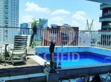 Apartamento · 367m² · 3 Quartos · 3 Vagas · COBERTURA TRIPLEX NO REAL PARQUE COM 367M² 3 SUÍTES E 3 VAGAS