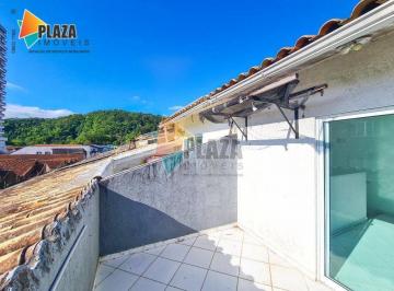 06b56af3a322357eb6aae9ca7722e4a7b09a197c · Sobrado triplex 3 dormitórios com 1 suíte à venda, 132 m² por R$ 799.800 - Canto do Forte - Praia Gr