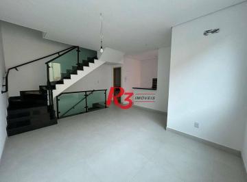 b0a77a140b13c503c3aab41b87468b601350b0ee · Casa com 2 dormitórios à venda, 90 m² por R$ 720.000,00 - Marapé - Santos/SP