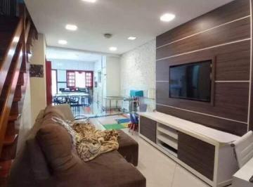 Casa · 104m² · 2 Quartos · 2 Vagas · Sobrado com 2 suítes e churrasqueira no Jardim Stella – Santo André/SP