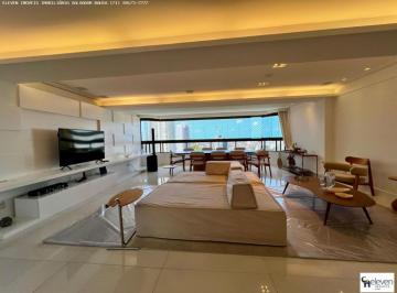 Apartamento de 5 quartos, Salvador · LUXO, ESPAÇO E EXCLUSIVIDADE NO HORTO FLORESTAL 4 SUÍTES COM GABINETE,