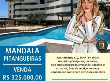 Foto 01 · Apartamento residencial Condomínio Mandala para Venda Pitangueiras, Lauro de Freitas