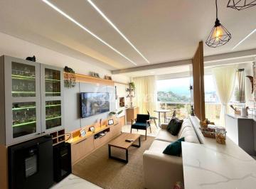 Apartamento · 90m² · 2 Quartos · 2 Vagas · Apartamento mobiliado à venda, com 2 suítes, 2 vagas, no Le Havre Residence, Bairro Fazenda, Itajaí