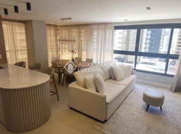Apartamento · 114m² · 3 Quartos · 2 Vagas · Apartamento com 3 dormitórios, com suíte, mobiliado, ao lado 4 praças na Praia Grande em Torres.