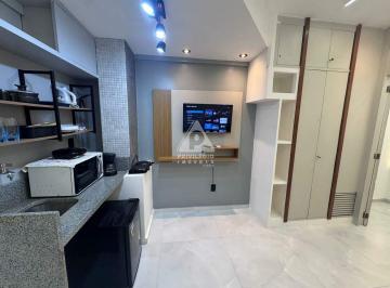 Apartamento · 25m² · 1 Quarto · Centro: Luxo Reformado "Porteira Fechada" | Alta Rentabilidade AirBnb