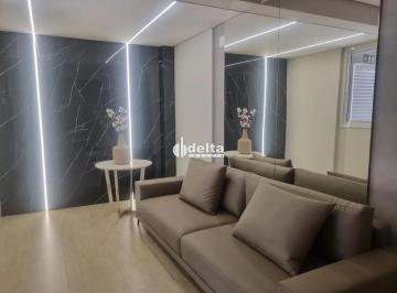 Apartamento · 55m² · 2 Quartos · 2 Vagas · Apartamento com 2 quartos e 1 suíte disponível para venda no bairro Santa Mônica em Uberlândia-MG
