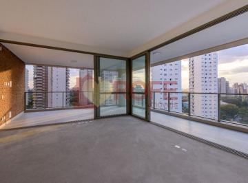 Apartamento · 294m² · 4 Quartos · 4 Vagas · 294 m² com 4 suítes e 5 vagas.   São espaços amplos, com um olhar 180º sobre o Ibirapuera.