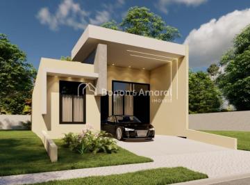 Casa · 141m² · 3 Quartos · 2 Vagas · Casa térrea à venda 03 quartos no condomínio Terras da Estância, no bairro monte alegre em Paulínia