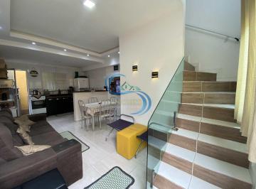 Casa · 58m² · 2 Quartos · 1 Vaga · Casa de Condomínio com 2 quartos, Balneário Maracanã, Praia Grande - R$ 300 mil, Cod: 7225
