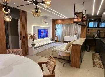 Apartamento de 1 quarto, Rio de Janeiro · Maravilhoso Quarto e Sala 100% MOBILIADO com Vista Lateral Mar na Praia da Barra