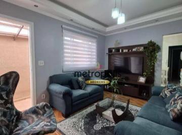 Sala  · Casa com 2 dormitórios à venda, 151 m² por R$ 525.000,00 - Vila Eldízia - Santo André/SP