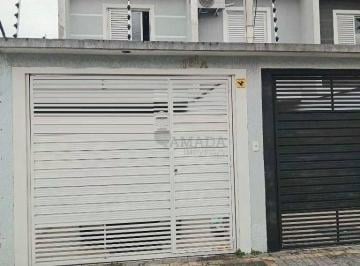 20eadef52e6b37e04f86cfae596cb338850dc0c2 · Sobrado frontal com 3 quartos sendo 1 suíte, área gourmet, 2 vagas à venda, 110 m² por R$ 565.000 -