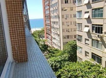 Apartamento · 123m² · 3 Quartos · 1 Vaga · Apartamento reformado com vista lateral mar à venda no Copacabana