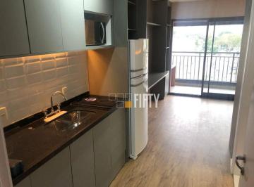 baf108eef0ac6c9fc0ae601198648eba0363b116 · Apartamento com 1 dormitório, 27 m² - venda por R$ 395.000,00 ou aluguel por R$ 3.505,01/mês - Santo