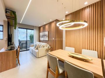 Sala 2 ambientes/Cozinha integrada · Apartamento de 2 quartos à venda no bairro São Mateus em Juiz de Fora/MG.