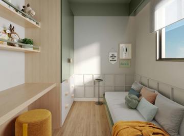 Apartamento de 1 quarto, Curitiba · Benja - Imobcon - 504 Tipo C