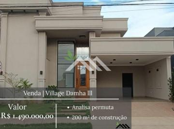 Casa · 200m² · 3 Quartos · 2 Vagas · VENDE-SE CASA | VILLAGE DAMHA 3 | R$ 1.420.000