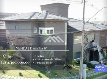 Casa · 380m² · 4 Quartos · 6 Vagas · Casa Triplex à Venda ? Condomínio Damha IV | R$ 2.300.000,00